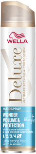 Wella Deluxe Hairspray - Wonder Volume & Protection 250ML Wella Deluxe Hairspray - Wonder Volume & Protection 250ML