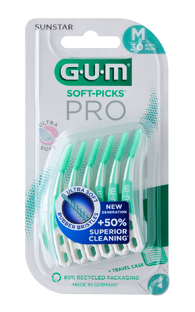GUM Soft Picks Pro Medium Ragers 30ST GUM Soft Picks Pro Medium Ragers 30ST