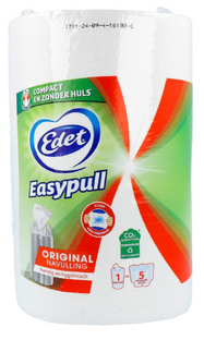 Edet Easypull Original Keukenpapier Navulrol 1ST Edet Easypull Original Keukenpapier Navulrol 1ST