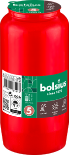 Bolsius Herdenkingslicht Nr.5 Rood 1ST Bolsius Herdenkingslicht Nr.5 Rood 1ST