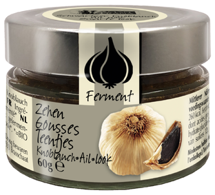 Aman Prana Zwarte Knoflook Teentjes 60GR  Aman Prana Zwarte Knoflook Teentjes 60GR