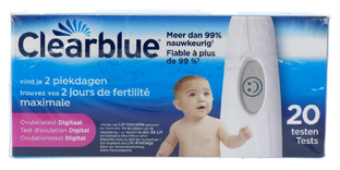Clearblue Ovulatietest Digitaal 20ST Clearblue Ovulatietest Digitaal 20ST