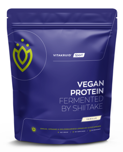 De Online Drogist Vitakruid Sport Vegan Protein Vanille Poeder 921GR aanbieding
