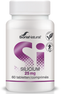 Soria Natural Silicium 25mg Tabletten 60TB Soria Natural Silicium 25mg Tabletten 60TB