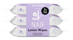 Naif Lotion Billendoekjes 3 x 54 stuks 162ST Naif Lotion Billendoekjes 3 x 54 stuks 162ST
