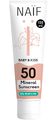 Naif Baby&Kids Mineral Sunscreen 0% perfume SPF50 100ML Naif Baby&Kids Mineral Sunscreen 0% perfume SPF50 100ML