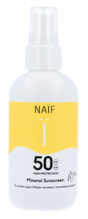 Naif Minerale Zonnebrand Spray SPF50 100ML