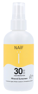 Naif Minerale Zonnebrand Spray SPF30 100ML