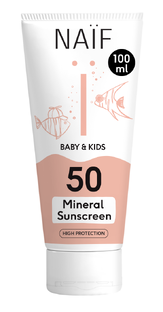 Naif Care Baby&Kids Minerale Zonnebrandcrème SPF50 100ML