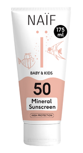 Naif Baby&Kids Mineral Sunscreen SPF50 175ML Naif Baby&Kids Mineral Sunscreen SPF50 175ML