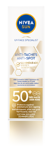 Nivea Sun Face Zonnefluide Anti-Spot Spf 50+ 40ML Nivea Sun Face Zonnefluide Anti-Spot Spf 50+ 40ML