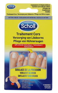 Scholl Likdoorn Verwijderpleister 8ST Scholl Likdoorn Verwijderpleister 8ST