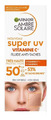 Garnier Ambre Solaire Super UV - Vitamine C* Anti-Pigmentvlekken Fluid SPF 50+ 40ML Garnier Ambre Solaire Super UV - Vitamine C* Anti-Pigmentvlekken Fluid SPF 50+ 40ML