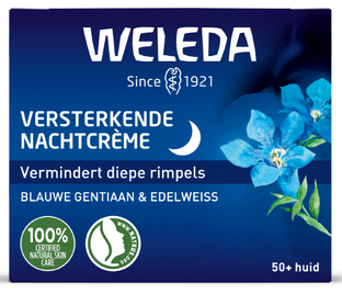 Weleda Blauwe Gentiaan & Edelweiss Versterkende Nachtcrème 40ML  Weleda Blauwe Gentiaan & Edelweiss Versterkende Nachtcrème 40ML