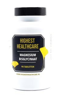 Highest Healthcare Magnesium Bisglycinaat Tabletten 90TB