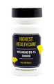 Highest Healthcare Vitamine D3-75 3000IU Softgels 90CP Highest Healthcare Vitamine D3-75 3000IU Softgels 90CP