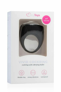 EasyToys Vibrerende Koppels Cockring 1ST EasyToys Vibrerende Koppels Cockring 1ST