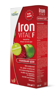 Hubner Iron Vital F Vloeibaar IJzer 250ML Hubner Iron Vital F Vloeibaar IJzer 250ML