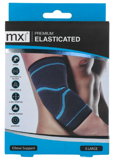 MX Health Premium Elasticated Elbow Support XL 1ST MX Health Premium Elasticated Elbow Support XL 1ST