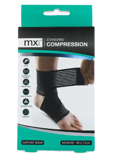 MX Health Elastic Wrap Ankle Elbow 1ST MX Health Elastic Wrap Ankle Elbow 1ST