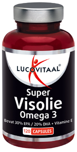 Lucovitaal Super Visolie Omega 3 Capsules 120CP Lucovitaal Super Visolie Omega 3 Capsules 120CP