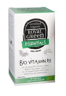 Royal Green Essentials Bio Vitamine D3 Vegicaps 60CP Royal Green Essentials Bio Vitamine D3 Vegicaps 60CP