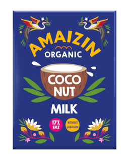 Amaizin Organic Coconut Milk Without Guar Gum 200ML Amaizin Organic Coconut Milk Without Guar Gum 200ML