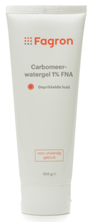 Fagron Carbomeerwatergel 1% FNA 100GR Fagron Carbomeerwatergel 1% FNA 100GR