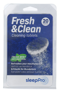 SleepPro Fresh & Clean Reinigingstabletten Bitjes 20ST SleepPro Fresh & Clean Reinigingstabletten Bitjes 20ST