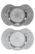 Difrax LOVI Dynamic Pacifier 0-3 months Harmony Dark Grey Light Grey - Fopspeen 2ST 
