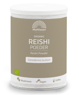 Mattisson HealthStyle Organic Reishi Poeder 100GR Mattisson HealthStyle Organic Reishi Poeder 100GR