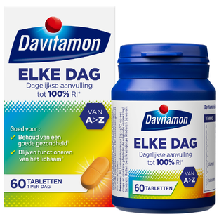 De Online Drogist Davitamon Elke Dag Tabletten 60TB aanbieding