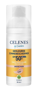 Celenes by Sweden Gekleurde Zonbeschermer SPF50+ 50ML Celenes by Sweden Gekleurde Zonbeschermer SPF50+ 50ML