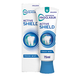 Sensodyne Proglasur Actieve Shield Fresh Mint Tandpasta 75ML Sensodyne Proglasur Actieve Shield Fresh Mint Tandpasta 75ML