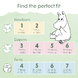 Moomin Baby Luier maat 2 Mini 56ST vind de juiste maat Moomin Baby Luier maat 2 Mini 56ST vind de juiste maat