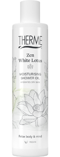 Therme Zen White Lotus Moisturising Shower Oil 250ML Therme Zen White Lotus Moisturising Shower Oil 250ML