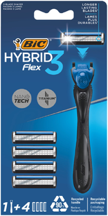 Bic Hybrid Flex 3 - Scheermes set 1ST Bic Hybrid Flex 3 - Scheermes set 1ST
