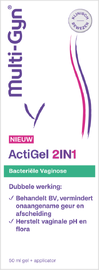 Multi-Gyn Bacteriële Vaginose ActiGel 2IN1 50ML Multi-Gyn Bacteriële Vaginose ActiGel 2IN1 50ML