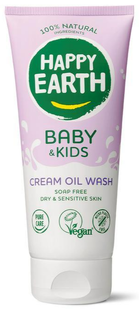 Happy Earth 100% Natural Baby & Kids Cream Oil Wash 200ML Happy Earth 100% Natural Baby & Kids Cream Oil Wash 200ML