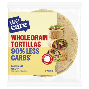 WeCare Low Carb Whole Grain Tortillas 160GR WeCare Low Carb Whole Grain Tortillas 160GR