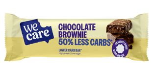 WeCare Low Carb Chocolate Brownie Bar 60GR WeCare Low Carb Chocolate Brownie Bar 60GR
