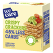 WeCare Lower Carb Crispy Crackers 100GR 75913 WeCare Lower Carb Crispy Crackers 100GR 75913