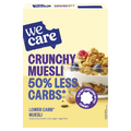 WeCare Lower Carb Crunchy Muesli 325GR WeCare Lower Carb Crunchy Muesli 325GR