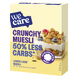 WeCare Lower Carb Crunchy Muesli 325GR 75938 WeCare Lower Carb Crunchy Muesli 325GR 75938