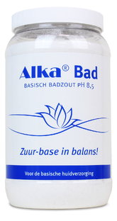 Alka Bad Basisch Badzout pH 8,5 2400GR Alka Bad Basisch Badzout pH 8,5 2400GR