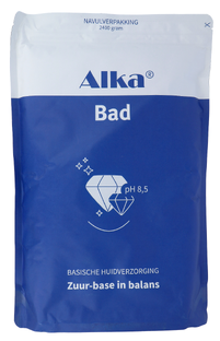 Alka Bad pH 8,5 Basisch Badzout 2400GR Alka Bad pH 8,5 Basisch Badzout 2400GR