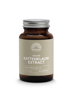 Mattisson HealthStyle Kattenklauw Extract Capsules 60CP 