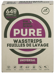 The Good Brand Pure Wasstrips Lavender 64ST The Good Brand Pure Wasstrips Lavender 64ST