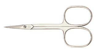 Nippes Solingen Nagelriemschaar Gebogen 9cm 1ST Nippes Solingen Nagelriemschaar Gebogen 9cm 1ST