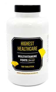 Highest Healthcare Mulitvitamine Forte Tabletten 180TB Highest Healthcare Mulitvitamine Forte Tabletten 180TB